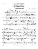 Weait, Christopher % Lizard Waltzes (score & parts) - WW5