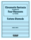 Diomede, Catone % Chromatic Fantasia (score & parts)(Ellis) - 4BSN