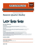 Breaking Winds % Lady Gaga Saga (score & parts) - 4BSN (PDF)
