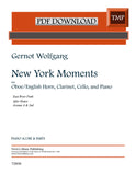 Wolfgang, Gernot % New York Moments - OB(EH)/CL/VC/PN (PDF)