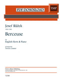 Ruzek, Josef % Berceuse for English Horn & Piano - EH/PN (PDF)