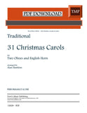 Traditional % 31 Christmas Carols (score & parts) - 2OB/EH (PDF)