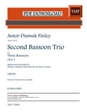 Finley, Antor Dismuk % Second Bassoon Trio, op. 2 (score & parts) - 3BSN [PDF]