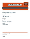 Miroshnikov, Oleg % Scherzo in g minor (Cramer) - BSN/PN (PDF)