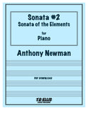 Newman, Anthony % Sonata 2 - "Sonata of the Elements" for Piano - PN SOLO [PDF]