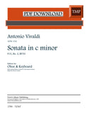 Vivaldi, Antonio % Sonata in c minor, F.15, #2, RV53 - OB/PN (PDF)