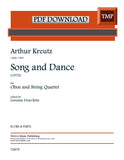 Kreutz, Arthur % Song & Dance (score & parts) - OB/STG4 (PDF)