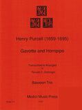 Purcell, Henry % Gavotte & Hornpipe (score & parts) - 3BSN
