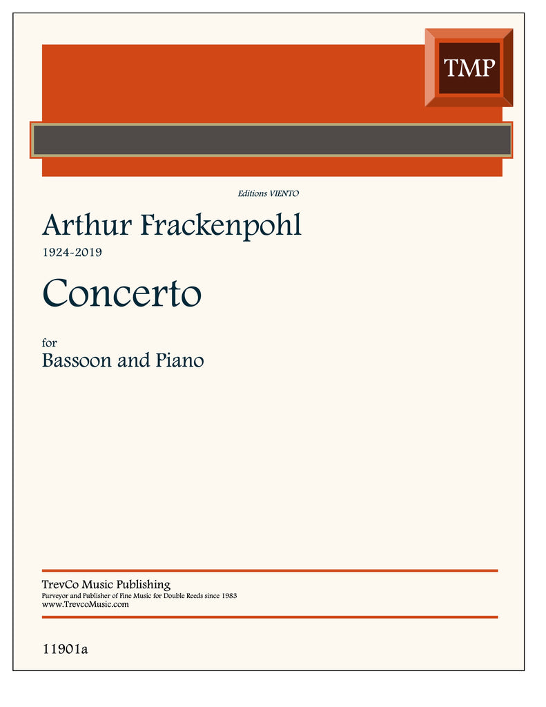 Frackenpohl, Arthur % Concerto - BSN/PN