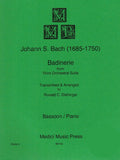Bach, J.S. % Badinerie from "Third Orchestral Suite" - BSN/PN