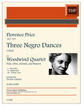 Price, Florence % Three Negro Dances (score & parts) - FL/OB/CL/BSN