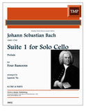 Bach, J.S. % Prelude from the 1st Cello Suite (score & parts) - 4BSN