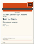 Grandval, Marie Clemence de % Trio de Salon (score & parts) (Lyman) - OB/BSN/PN