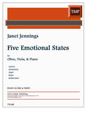 Jennings, Janet % Five Emotional States (score & parts) - OB/VA/PN