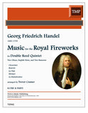 Handel, Georg Friedrich % Music for the Royal Fireworks (score & parts) - DR5