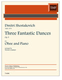 Shostakovich, Dmitri % Three Fantastic Dances - OB/PN