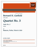 Garfield, Bernard % Quartet #3 (score & parts) - BSN/STG3