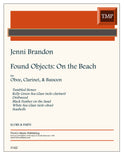 Brandon, Jenni % Found Objects: On the Beach (score & parts) - OB/CL/BSN
