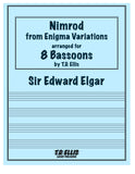 Elgar, Sir Edward % Nimrod from "Enigma Variations" (score & parts) - 8BSN