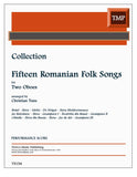 Collection % Fifteen Romanian Folk Songs (performance score) - 2OB