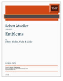 Mueller, Robert % Emblems (score & parts) - OB/STG3