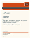 Worgan, J. % March (score & parts) - WW8 w/opt. trumpets & timpani