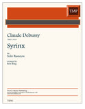 Debussy, Claude % Syrinx - SOLO BSN or CBSN