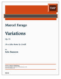 Farago, Michael % Variations, op. 51 on a Folia Theme of Corelli - SOLO BSN