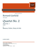 Garfield, Bernard % Quartet #2 (score & parts) - BSN/STG3