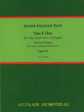 Eler, Andre-Frederic % Trio in F Major, op. 9, #1 (score & parts) - FL/CL/BSN