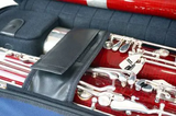 Bonna % Bassoon Case MB2 rectangular, Gentlemen's, leather, black