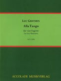 Grethen, Luc % Alla Tango (score & parts) - 4BSN