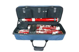Bonna % Bassoon Case MB2 rectangular, Gentlemen's, leather, black