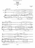 Hetu, Jacques % Trio, op. 82 - OB/VLN/PN