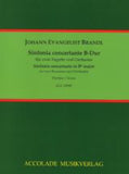 Brandl, Johann Evangelist % Symphonie Concertante in Bb (score) - 2BSN/ORCH