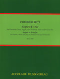 Witt, Friedrich % Septet (score & parts) - CL/BSN/HN/STG4