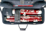 Bonna % Bassoon Case MB2 rectangular, Gentlemen's, leather, black