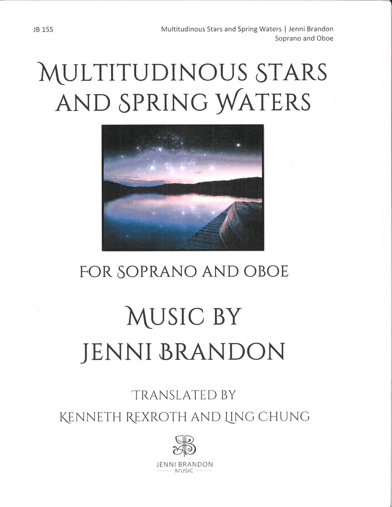 Multitudinous Stars and Spring Waters - OB/SOPRANO - Trevco Music