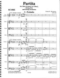 Michalsky, Donal % Partita (1955)(score & parts) - OB'd/STG3/STG ORCH
