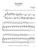 Milde, Ludwig % Tarantella, op. 20 (Cramer) - BSN/PN