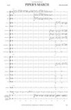 Rabb, Kincaid % Piper's March (score only) - WIND ENSEMBLE