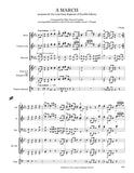 Worgan, J. % March (score & parts) - WW8 w/opt. trumpets & timpani