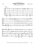 Kesselman, Lee R. % Elegy and Burlesque (score & parts) - OB/STG3
