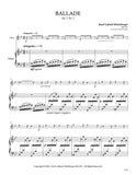 Rheinberger, Josef % Ballade, op. 7, no. 1 - OB/PN