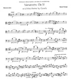 Farago, Michael % Variations, op. 51 on a Folia Theme of Corelli - SOLO BSN