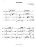 Piazzolla, Astor % Adios Nonino (score & parts) - 4BSN