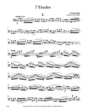 Junge, Georg % Seven Etudes - BSN
