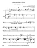 Shostakovich, Dmitri % Three Fantastic Dances - BSN/PN