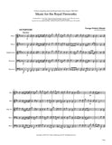 Handel, Georg Friedrich % Music for the Royal Fireworks (score & parts) - DR5