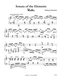Newman, Anthony % Sonata 2 - "Sonata of the Elements" for Piano - PN SOLO [PDF]